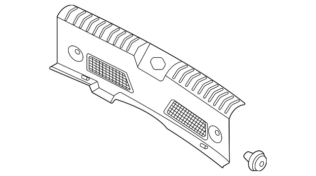 Rear Panel Trim - Kia (85770-AT200CCV)