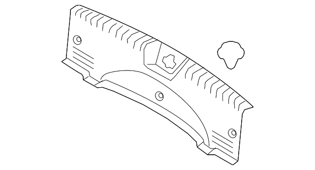 Rear Trim Panel - Kia (85770-B0000WK)