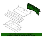 Rear Panel Trim - Kia (85770-B2000EQ) - view 4