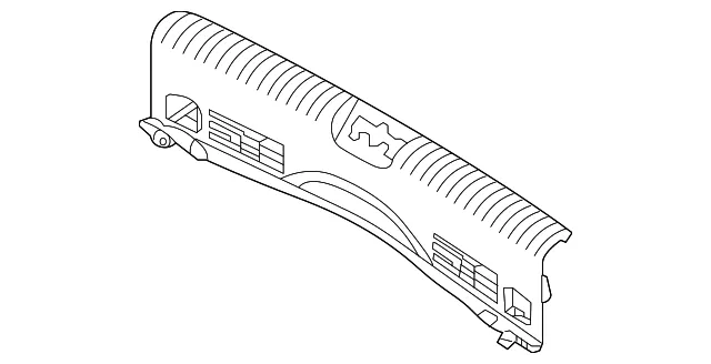 Rear Panel Trim - Kia (85770-G5000WK)