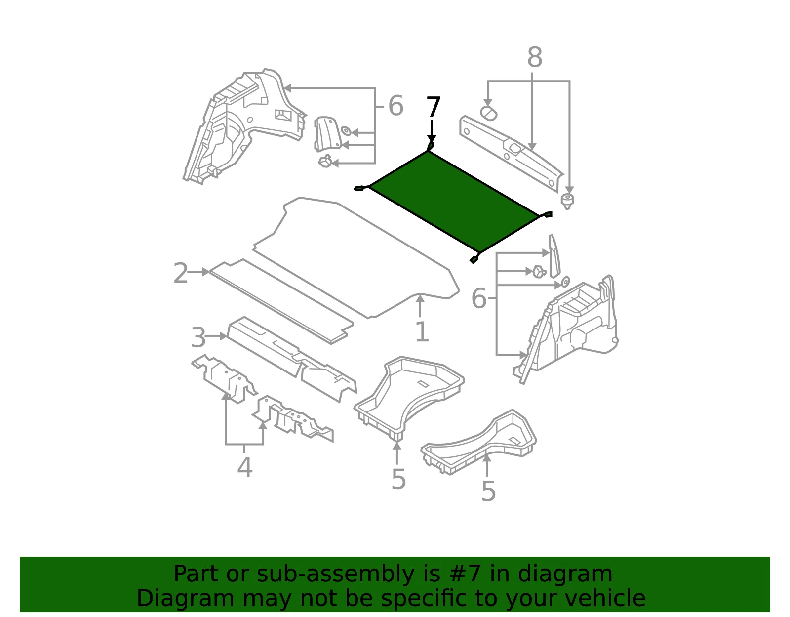 Cargo Net - Kia (85778-2F601) - view 2