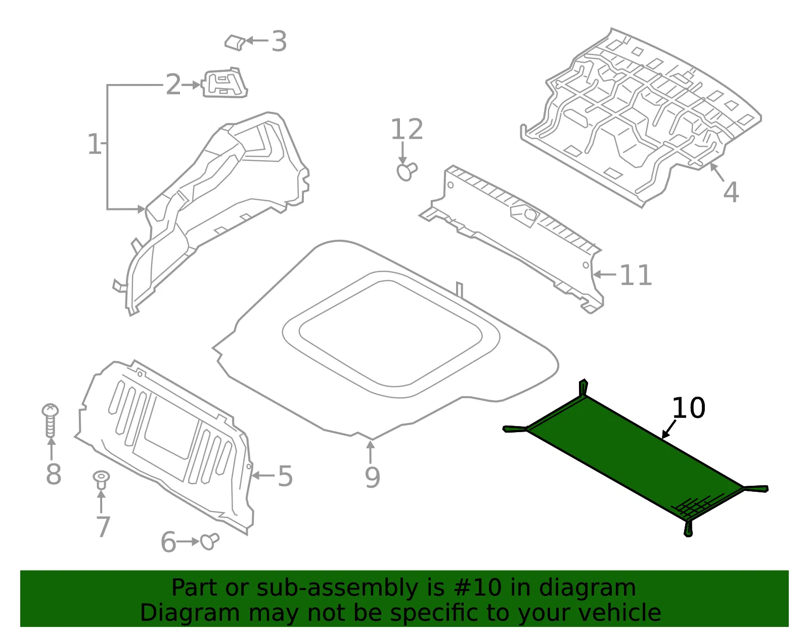 Cargo Net - Kia (85779-3R000) - view 2