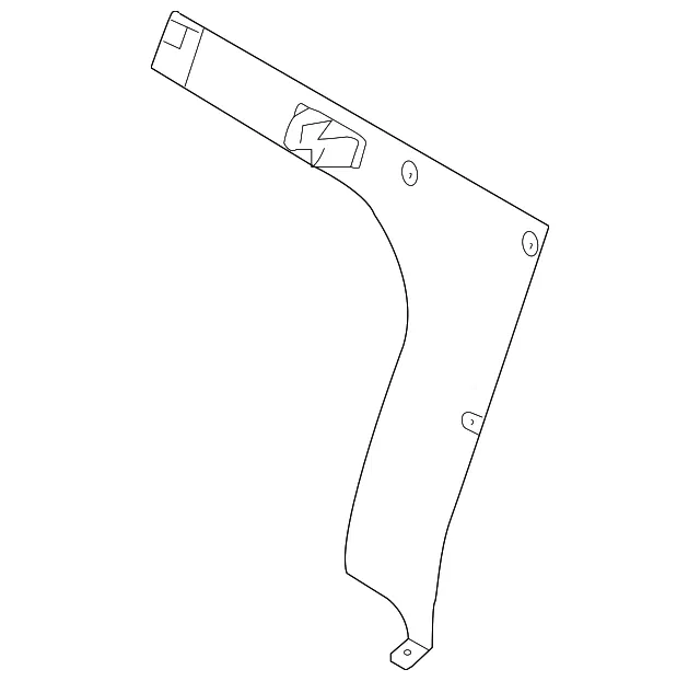 Partition - Driver's Side (LH) - Kia (85785-M7000WK)