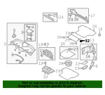 Cargo Net Hook - Kia (85791-3F000) - view 4