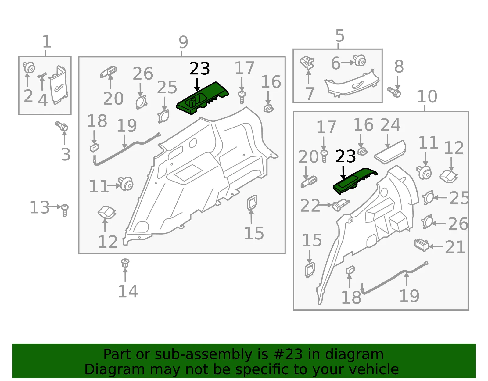 Cup Holder - Kia (857E3-S9000WK) - view 2