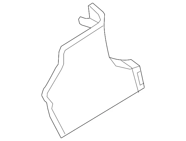 Cowl Trim - Driver's Side (LH) - Kia (85823-1W000WK)