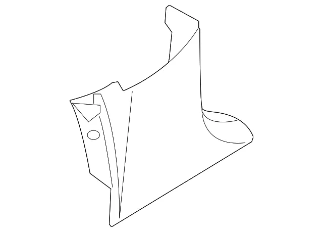 Cowl Trim - Driver's Side (LH) - Kia (85823-3F50029)