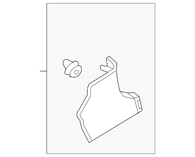Cowl Trim - Driver's Side (LH) - Kia (85823-H9000WK)