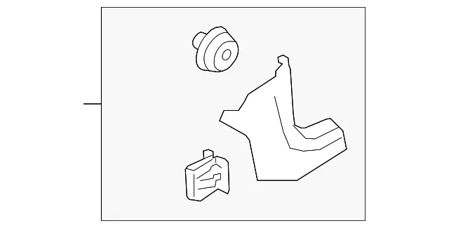 Cowl Trim - Driver's Side (LH) - Kia (85823-S9000LBR)
