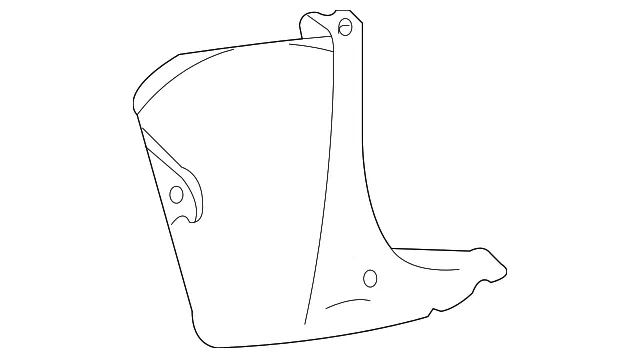 Cowl Trim - Passenger Side (RH) - Kia (85824-2G000J7)