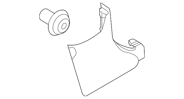 Kick Panel Trim - Kia (85824-3R000WK)