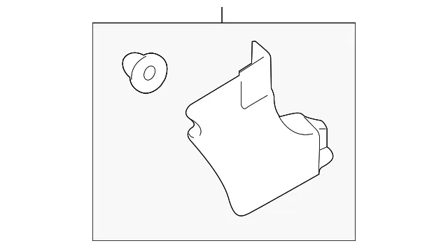 Cowl Trim - Passenger Side (RH) - Kia (85824-4C000VA)