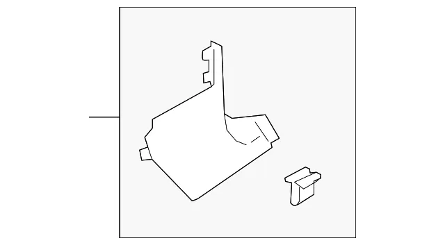 Cowl Trim - Passenger Side (RH) - Kia (85824-J6000RBQ)