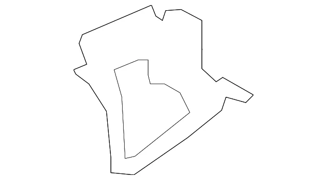 Cowl Trim - Driver's Side (LH) - Kia (85825-1D000RU)