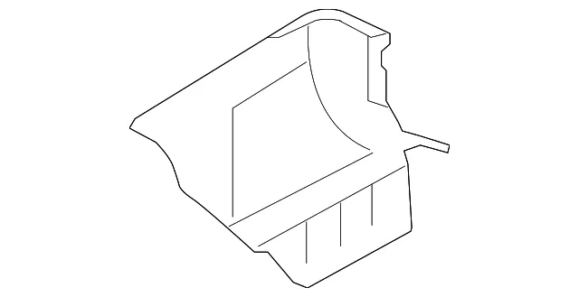 Cowl Trim - Passenger Side (RH) - Kia (85825-1F000WK)