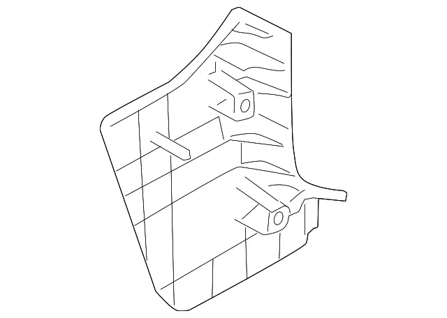 Cowl Trim - Driver's Side (LH) - Kia (85825-2F000VA)