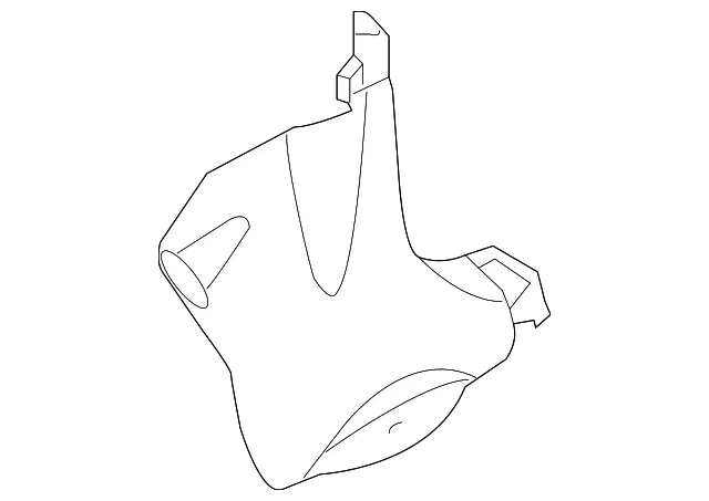 Cowl Trim - Driver's Side (LH) - Kia (85825-2K000WK)