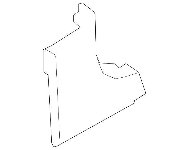 Cowl Trim - Passenger Side (RH) - Kia (85826-B2000BF3)