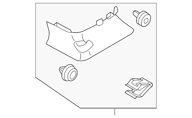 Corner Trim - Kia (85880-A9500DAA)