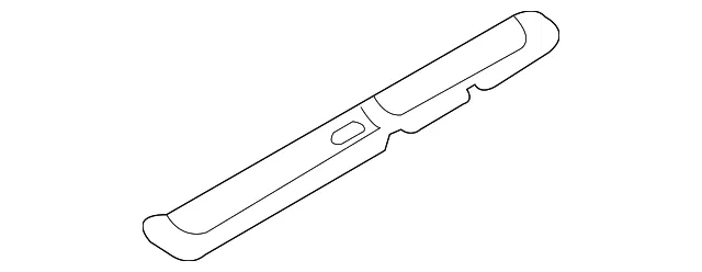 Carpet Retainer - Driver's Side (LH) - Kia (85881-4D500KS)