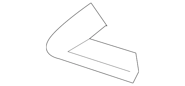 Corner Trim Bracket - Driver's Side (LH) - Kia (85894-4D000)