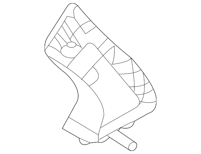 Corner Trim - Passenger Side (RH) - Kia (85895-4D000QW)