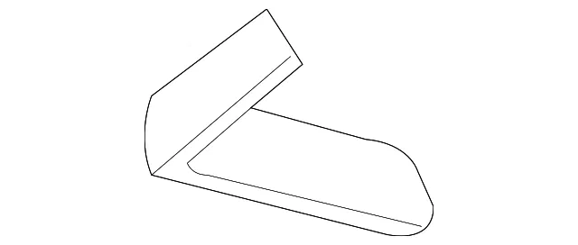 Corner Trim Bracket - Passenger Side (RH) - Kia (85899-4D000)
