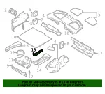 Trunk Trim Panel - Volvo (8600848) - view 4