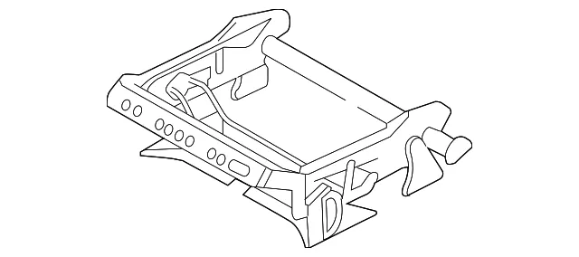 Seat Frame - Driver's Side (LH) - Volvo (8609609)