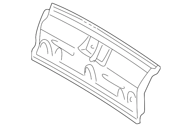 Rear Body Panel Trim Panel - Volvo (8611446)