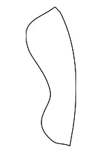 Seat Back Pad - Passenger Side (RH) - Volvo (8613708) - view 3