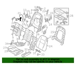 Headrest - Volvo (8613749) - view 4