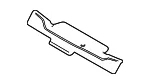 Trunk Trim Panel Bracket - Volvo (8614633) - view 3