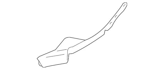 Cowl Trim - Passenger Side (RH) - Kia (86154-A9000)