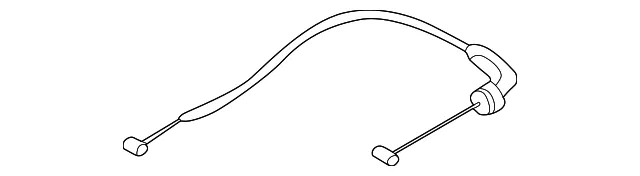 Folding Seat Release Cable - Volvo (8626293) - view 2