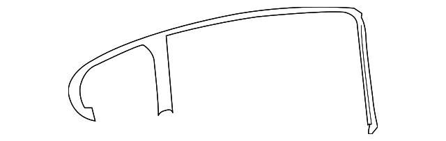 Frame Trim - Passenger Side (RH) - Volvo (8635469)