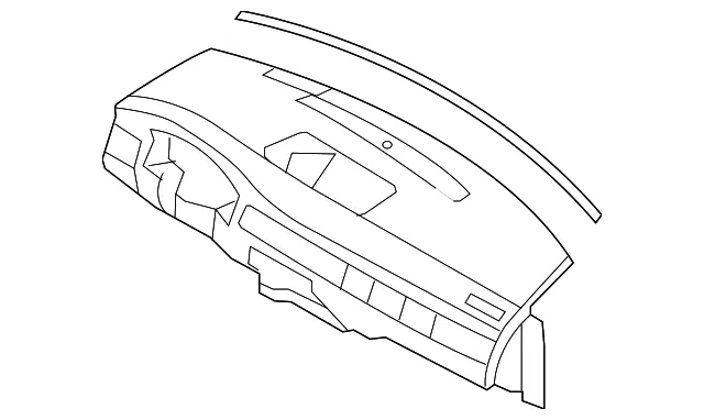 Instrument Panel - Volvo (8635503)