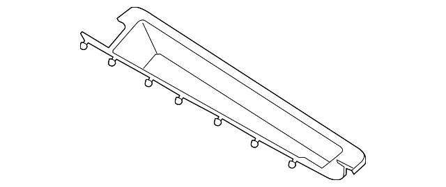 Glove Box Storage Compartment - Volvo (8635582)