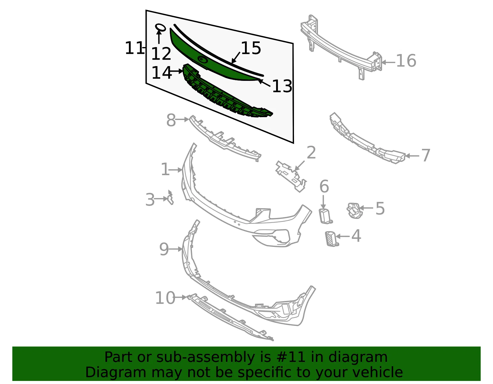 Trim Panel - Kia (86390-Q5000) - view 2