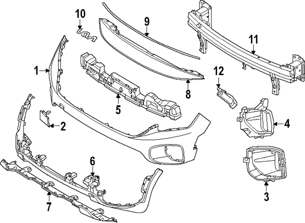 Trim Panel - Kia (863A0-Q5500)