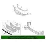 Lower Trim - Kia (863B5-P2000) - view 4