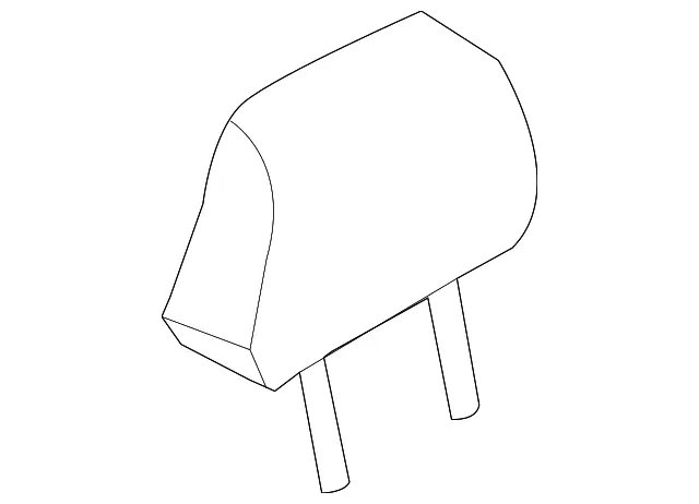 Headrest - Nissan (86400-1EC0B)