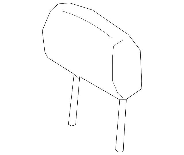 Front Seat Headrest Assembly - Nissan (86400-3LM0A)