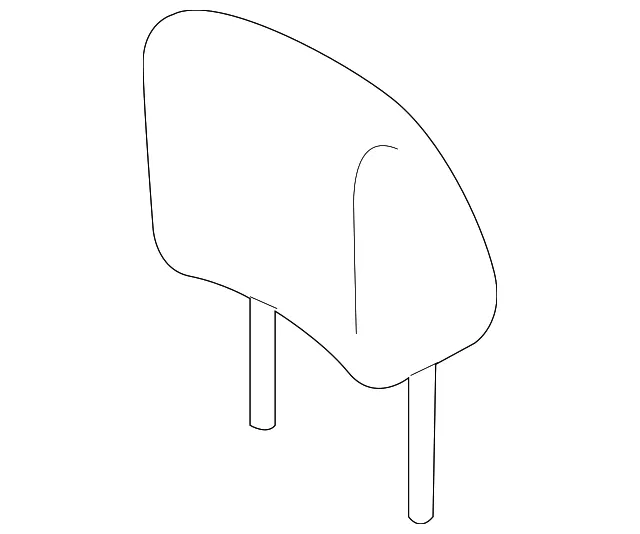 Headrest - Nissan (86400-4DP0A)
