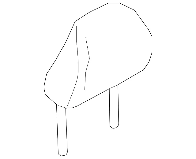Headrest - Nissan (86400-5RB1B)