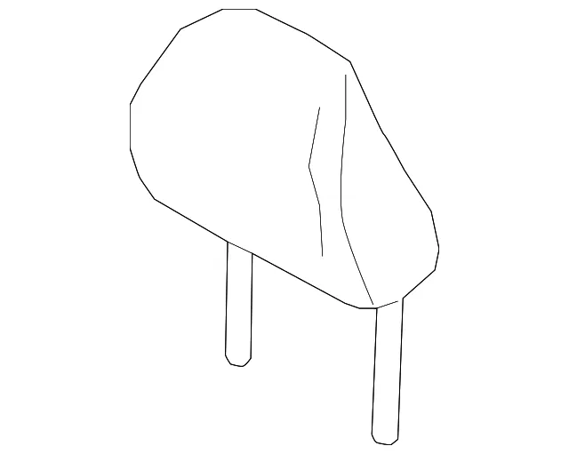 Headrest - Nissan (86400-5RL4A)
