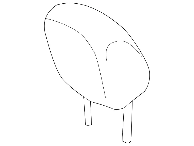 Headrest - Nissan (86400-5SA0E)