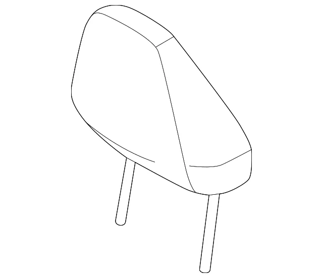 Headrest - Nissan (86400-6GP1A)