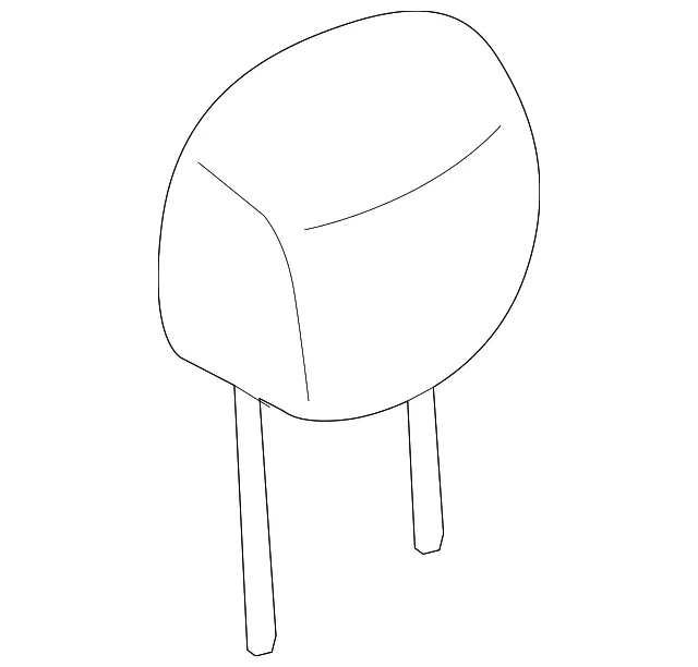 Headrest - Nissan (86400-6JL2A)