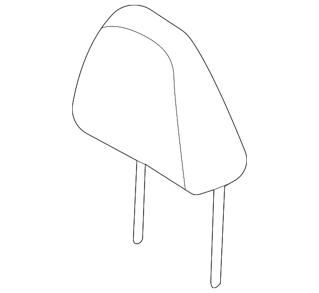 Headrest - Nissan (86400-6RE3A)